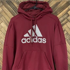 Women’s size:Large adidas maroon hoodie